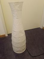 Staande Ikea lamp rijstpapier met voetschakelaar, Ophalen of Verzenden, Gebruikt, Overige materialen, Minder dan 100 cm