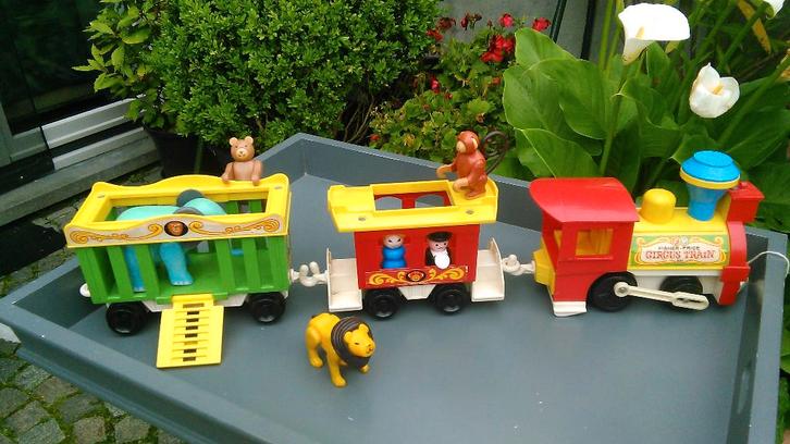 Circus trein Fisher Price Toys, Kinderen en Baby's, Speelgoed | Fisher-Price, Gebruikt, Speelset, Met geluid, Ophalen of Verzenden