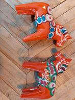 Houten Dala paard rood - Nog 1 te koop!, Ophalen of Verzenden, Gebruikt, Hout, Dierenbeeld