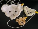 2 Steiff draagtasjes en Steiff sleutelhanger, Ophalen of Verzenden