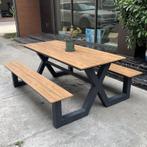Mooie picknicktafel van polywood kunststof., Ophalen of Verzenden, Nieuw, Rechthoekig, Aluminium