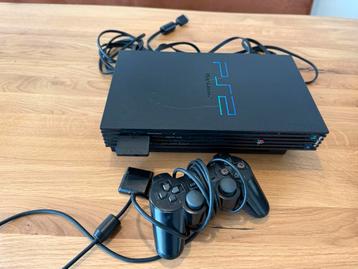 Playstation 2 console met controller, memory card beschikbaar voor biedingen