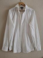 Hugo Boss overhemd Slim Fit L, Verzenden, Wit, Zo goed als nieuw, Halswijdte 41/42 (L)