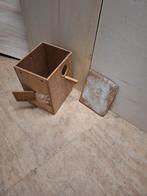 Broedblok parkieten, Ophalen, Gebruikt, Hout, Broedkooi of Kweekkooi