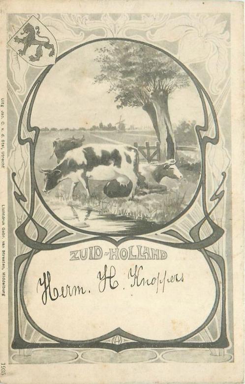 (701-117-037) Zuid-Holland, Verzamelen, Ansichtkaarten | Nederland, Zuid-Holland, Verzenden