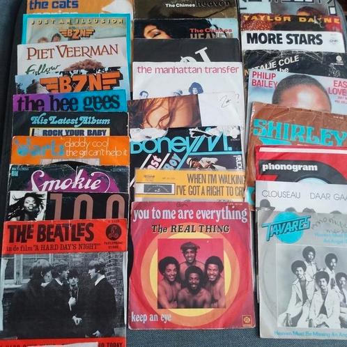 🎶 69 Singles vinyl, Engels 🎶 o.a ACDC, Queen, Beatles enz., Cd's en Dvd's, Vinyl | Rock, Gebruikt, Ophalen of Verzenden