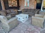 Tuinset, Tuin en Terras, Tuinsets en Loungesets, Ophalen, 5 zitplaatsen, Gebruikt, Rotan
