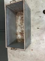 Oude Zinken Aspergesbak Rechthoek, Antiek en Kunst, Curiosa en Brocante, Ophalen