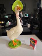 Schattig Tuinbeeld - Gans met Hoed, Ophalen of Verzenden, Nieuw