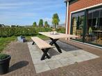 Douglas Tuintafel Eettafel Picknickset Tafel In alle MATEN, Tuin en Terras, Ophalen of Verzenden, Nieuw, Rechthoekig, Hout