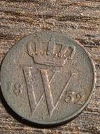 Zeldzame 1832a, 1/2 cent Willem l., Postzegels en Munten, Munten | Nederland, Ophalen of Verzenden, Koning Willem I, ½ gulden