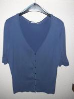 Damesvestje korte mouw, maat XL., Blauw, Maat 46/48 (XL) of groter, Ophalen of Verzenden, Zo goed als nieuw