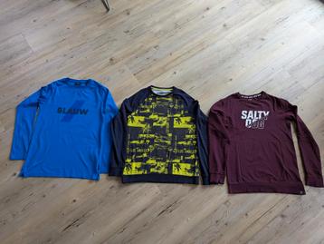 Pakket longsleeves (maat 170/176) Salty Dog, Scotch & Soda beschikbaar voor biedingen