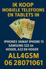 Wij Kopen iPhones, Samsungs & Nieuwe Laptops – Direct Geld, Telecommunicatie, Mobiele telefoons | Apple iPhone, Ophalen of Verzenden