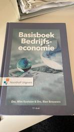 Wim Koetzier - Basisboek Bedrijfseconomie, Ophalen of Verzenden, Zo goed als nieuw, Wim Koetzier; Rien Brouwers