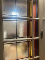 Glas in Lood schuifdeuren, Doe-het-zelf en Verbouw, Deuren en Horren, Ophalen, Gebruikt, 80 tot 100 cm, Binnendeur