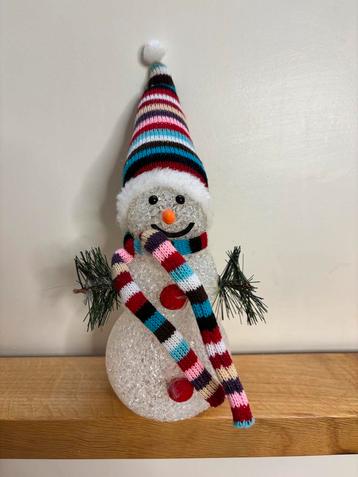 Sneeuwpop LED Kleurverandering - Goede Staat beschikbaar voor biedingen