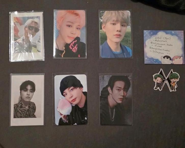Kpop photocards bts, ateez, cix, p1harmony, the rose, Hobby en Vrije tijd, Stickers en Plaatjes, Zo goed als nieuw, Plaatje, Ophalen of Verzenden