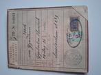 Bladel C.A. distributie stamkaart bonkaart document wo2, Verzamelen, Ophalen of Verzenden, Duitsland