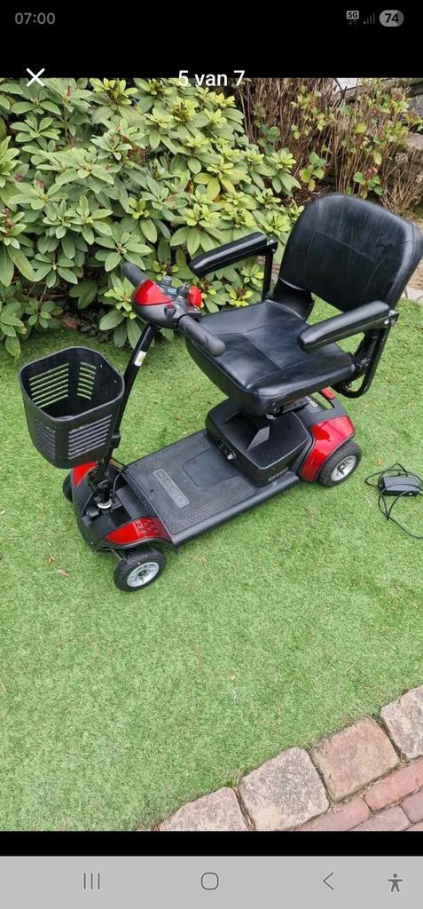 GoGo elite traveller 4 wiel scootmobiel, Diversen, Brommobielen en Scootmobielen, Zo goed als nieuw, 10 km/u of minder, Ophalen