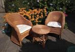2 stevige rotan stoelen, 1+1 gratis, Ophalen, Bruin, Twee