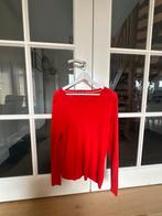 Rode Tommy Hilfiger Trui – Dames – Fijngebreid – Maat xxl, Ophalen of Verzenden, Zo goed als nieuw, Maat 46/48 (XL) of groter
