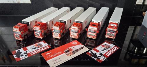 P. Bjarne Andersen 6x, Hobby en Vrije tijd, Modelauto's | 1:50, Zo goed als nieuw, Bus of Vrachtwagen, Wsi, Ophalen of Verzenden