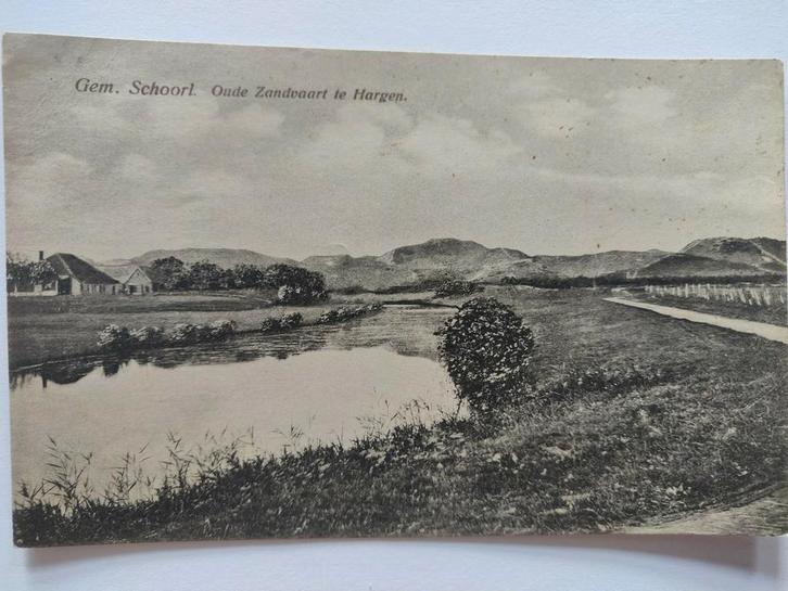 J811 Hargen, Verzamelen, Ansichtkaarten | Nederland, Noord-Holland, 1920 tot 1940, Ophalen of Verzenden