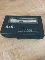 K&K at-309 microfoon in verpakking, Ophalen of Verzenden, Zo goed als nieuw