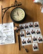 Harry Potter klok, kleurboek, Sleutelhanger, toverstok, en, Verzamelen, Harry Potter, Ophalen of Verzenden, Zo goed als nieuw