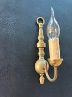 Wandlampje koper, Ophalen