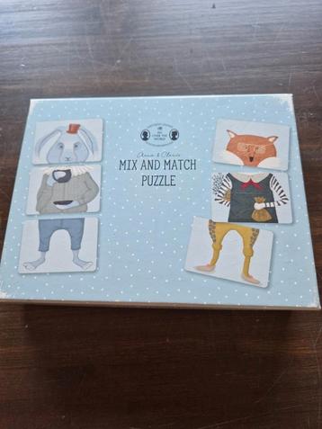 Mix and match puzzel  beschikbaar voor biedingen