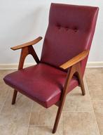 Louis van Teeffelen WeBe fauteuil Dutch Design 1950 z.g.a.n., Minder dan 75 cm, Ophalen of Verzenden, Metaal, Zo goed als nieuw