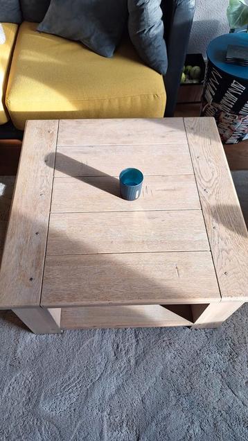  Salontafel eiken beschikbaar voor biedingen
