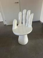 Pols potten polyester wit design chair stoel fauteuil, Huis en Inrichting, Stoelen, Ophalen