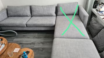 Karlstad 3 zits bank met hocker  beschikbaar voor biedingen