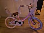 Kinderfiets ZGAN - Roze met accessoires, Fietsen en Brommers, Fietsen | Kinderfietsjes, Ophalen, Zijwieltjes, Butterfly, Minder dan 16 inch