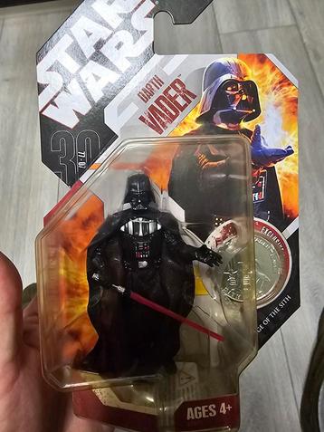 Star Wars Darth Vader 30th Anniversary Actiefiguur Nieuw beschikbaar voor biedingen