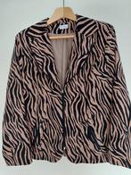 La Verite blazer/jasje  42/44 tijgerprint, Verzenden, Zo goed als nieuw, Maat 42/44 (L), Zwart