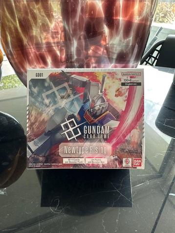 GUNDAM TCG | GD01 Boosterbox Newtype Rising beschikbaar voor biedingen
