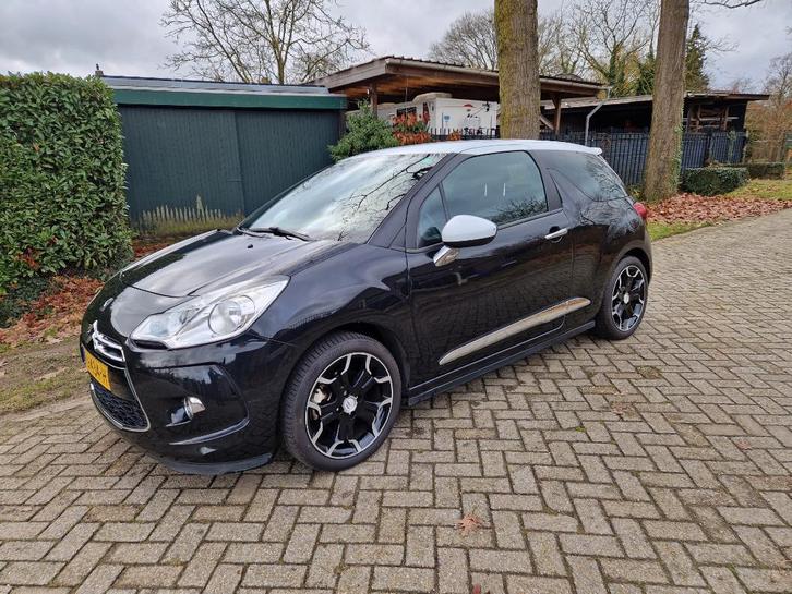 Citroën DS3 1.6 THP 2012 Zwart, Auto's, Citroën, Particulier, DS3, ABS, Airbags, Airconditioning, Bluetooth, Boordcomputer, Centrale vergrendeling