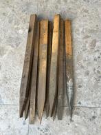 GARAGESALE!! Piketpaaltjes - Ideaal voor Tuinprojecten, Ophalen, Gebruikt, Palen, Hardhout