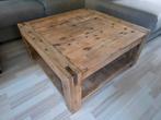 Hout salontafel, Ophalen, Gebruikt, 100 tot 150 cm, 50 tot 100 cm