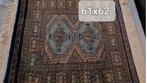 Perzisch kleedje 61x62, Huis en Inrichting, Stoffering | Tapijten en Kleden, Ophalen, Minder dan 50 cm, 50 tot 100 cm, Zo goed als nieuw