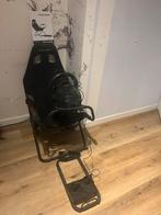 Playseat met PlayStation stuur en pedalen, Spelcomputers en Games, Ophalen of Verzenden, Zo goed als nieuw