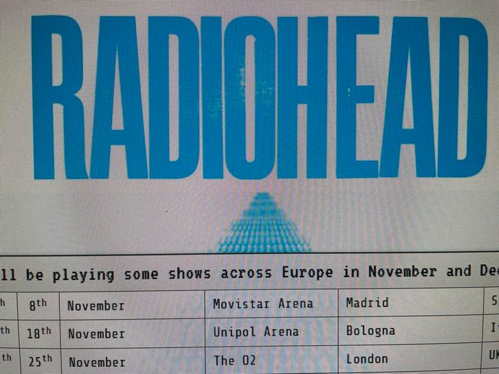 Loting Radiohead Concert Ticket gevraagd, Tickets en Kaartjes, Concerten | Rock en Metal, Twee personen, December