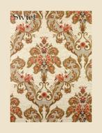 6675 Vintage retro oud barok bloemetjes behang behangpapier, Huis en Inrichting, Stoffering | Behang, Verzenden