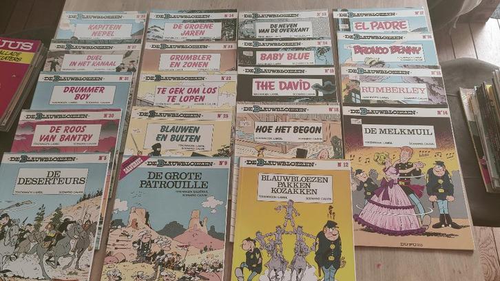De Blauwbloezen, Boeken, Stripboeken, Gelezen, Eén stripboek, Ophalen