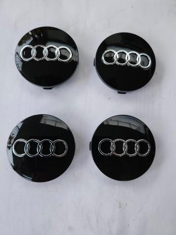 Nieuw niet gebruikte zwarte Naafdoppen/Naafkappen voor Audi beschikbaar voor biedingen