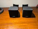 Bose acoustimass cube 2 stuks, Audio, Tv en Foto, Luidsprekers, Gebruikt, Ophalen of Verzenden, Bose, 120 watt of meer